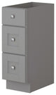 Grayson 12" 3-Drawers Bank