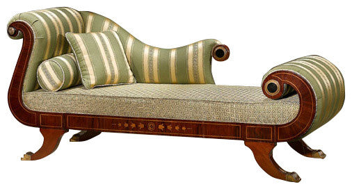 Whimsical Chaise Lounge, Green