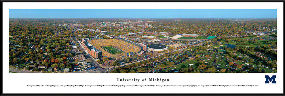 Michigan, University Of, Aerial, Standard Frame