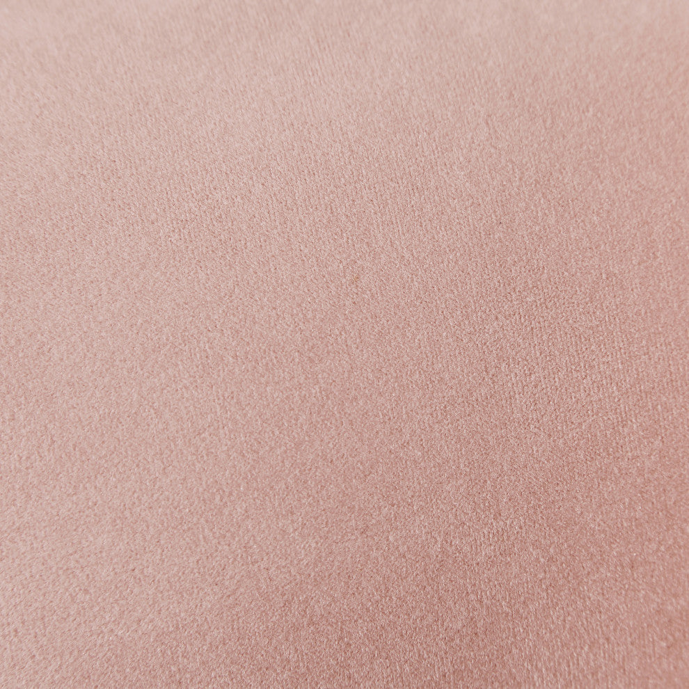 Madison Swivel Glider, Blush Pink Velvet