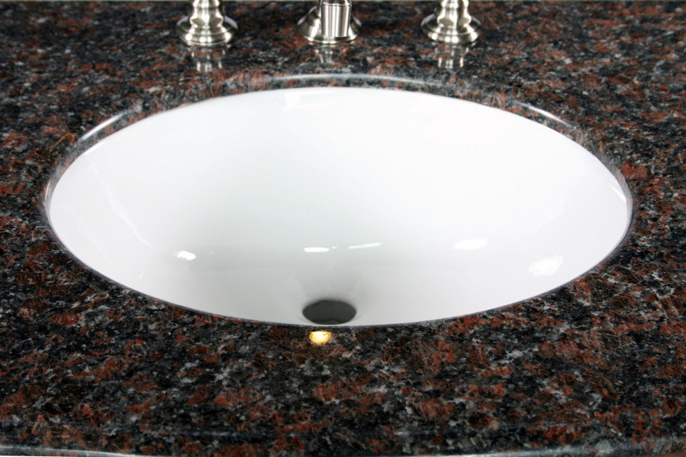 60-Inch Antique Style Single Sink Bathroom Vanity Model 3169L-BN