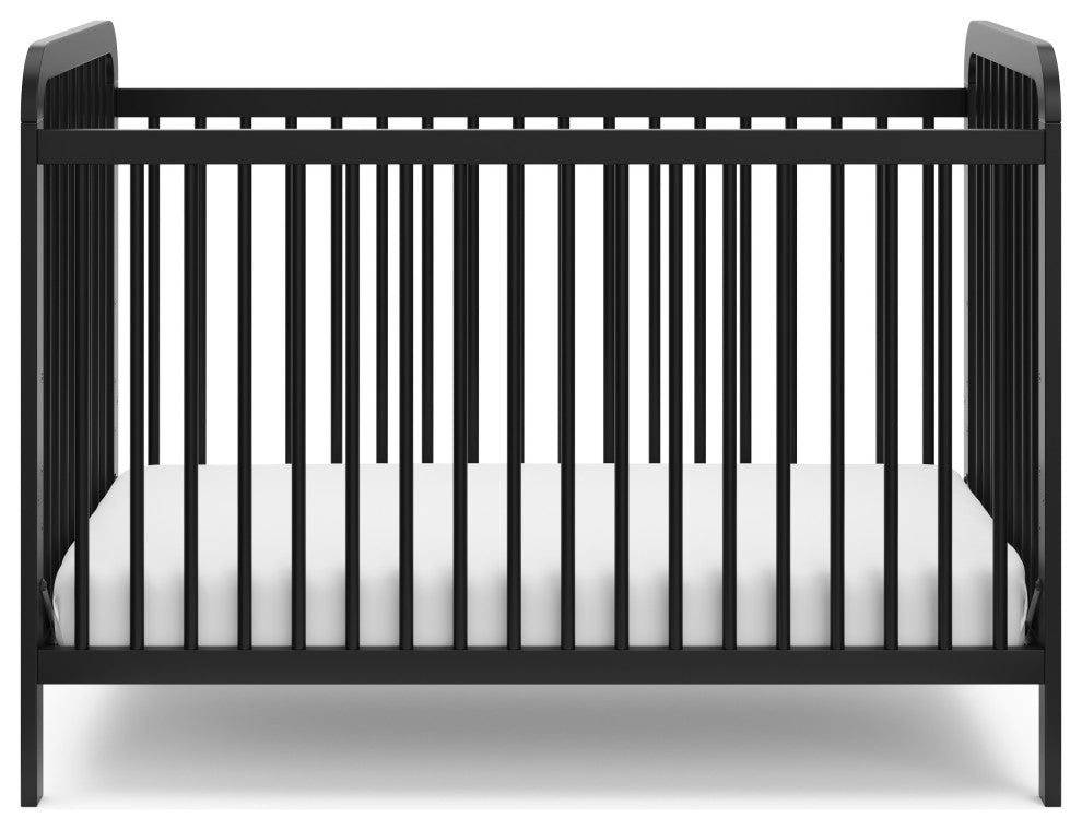 Storkcraft Pasadena 3-in-1 Convertible Crib, Black