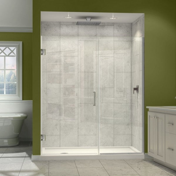 Dreamline Unidoor Min 32-1/2" To Max 33"x72" Hinged Shower Door