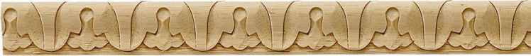 Sterling Carved Wood Molding, 1-1/4"