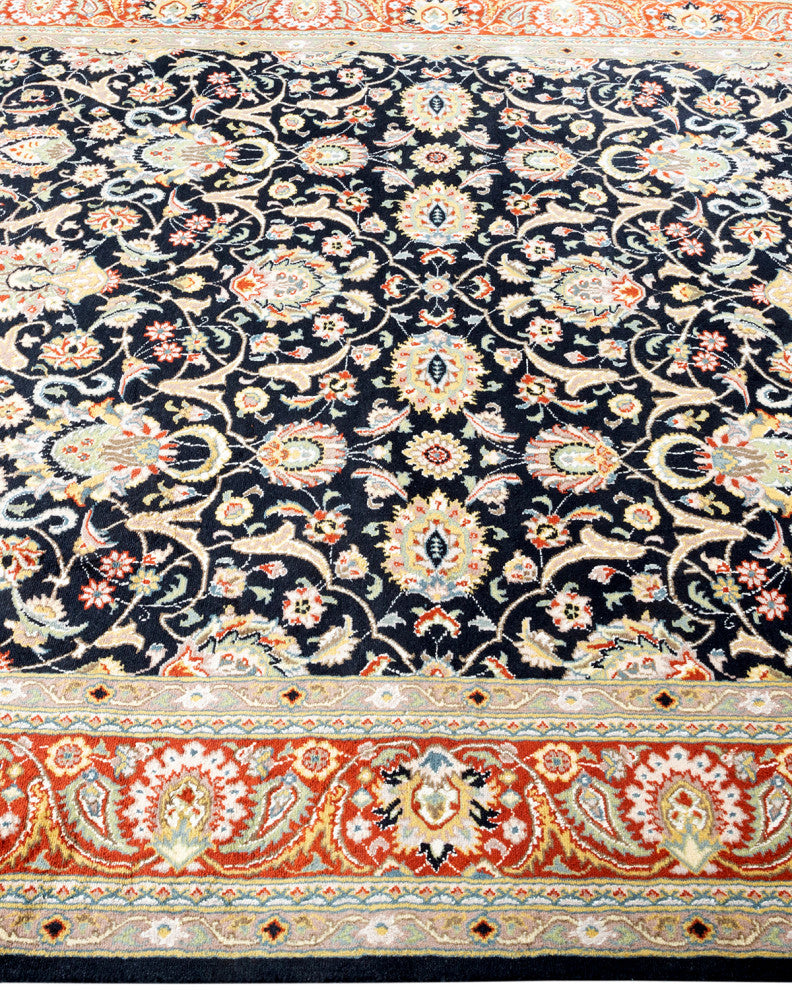 MOGUL, Hand Knotted Area Rug 9' 3" X 6' 3"