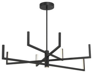 George Kovacs Articular LED Chandelier, Coal