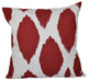 Abstract Decorative Outdoor Pillow, Red, 20"x20"