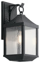 Outdoor Wall 1-Light, Distressed Black