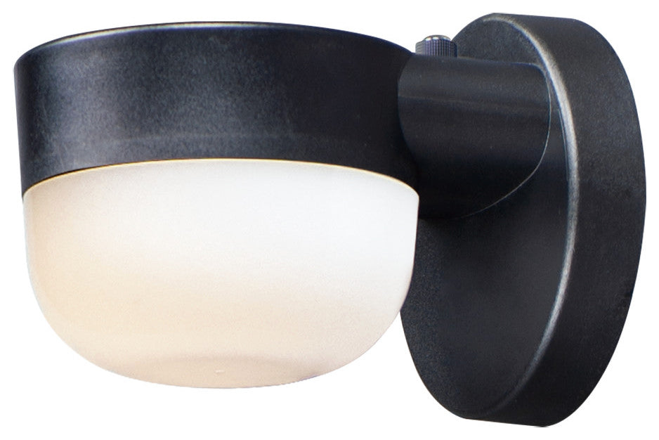 Maxim 51115FT Michelle 5" Tall LED Outdoor Wall Sconce - Black