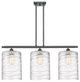 Innovations 516-3I-BK-G1113-L 3 Light Island Light, Matte Black