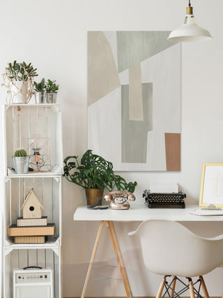 "Completely Visible" Painting Print on Wrapped Canvas, 12x18