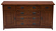 Mission Style Solid Quarter Sawn Oak Sideboard, Console