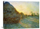 "Haystacks, 1891" Stretched Canvas Giclee by Claude Monet, 30"x24"