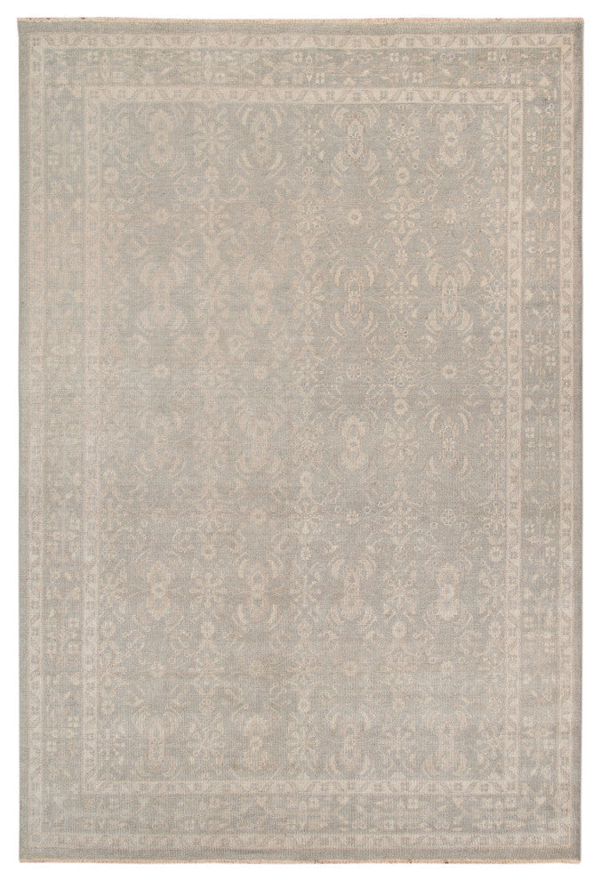 Ainsley Willa Area Rug, Blue, 8' x 10', Bordered
