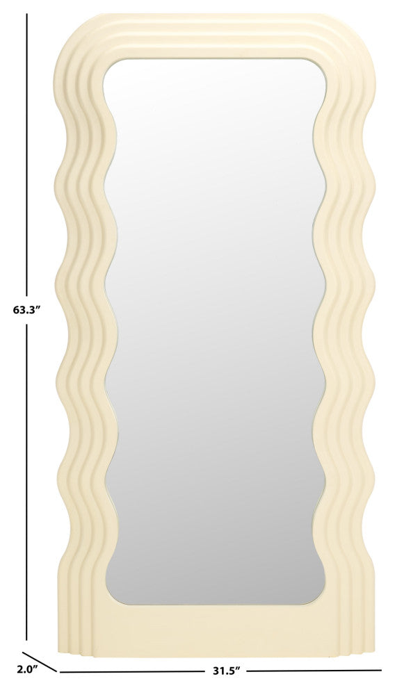Safavieh Mahya 31.5" Mirror, White
