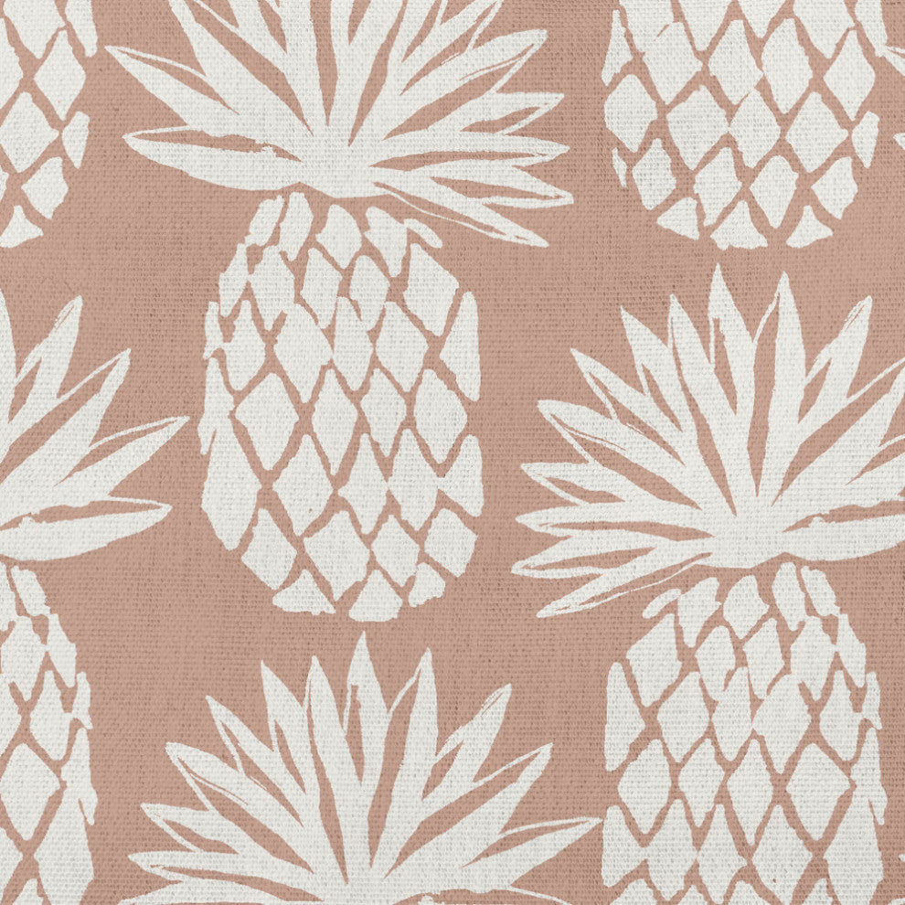 20x20" Pineapple Pattern Nautical Decorative Indoor Pillow, Mauve
