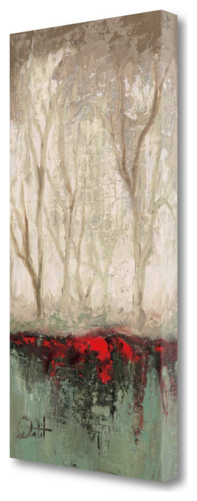 Abstract Roots in the Forest Watercolor 3 Giclee Wrap Canvas Wall Art