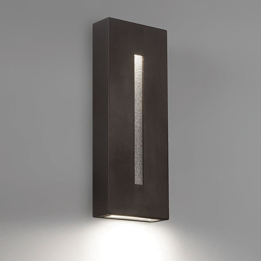 WAC Lighting Tao 18" LED Indoor or Outdoor Wall Light, Bronze