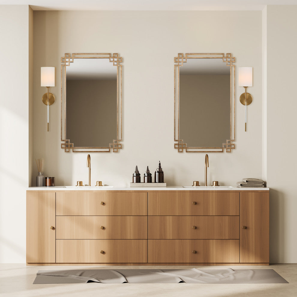 Uttermost Awyr 1 Light Brass Sconce