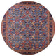 Ahgly Company Indoor Round Mid-Century Modern Area Rugs, 7' Round