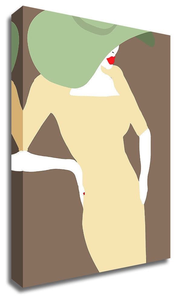 Lady No. 19 by Sean Salvadori, Print on Canvas, 20"x28"