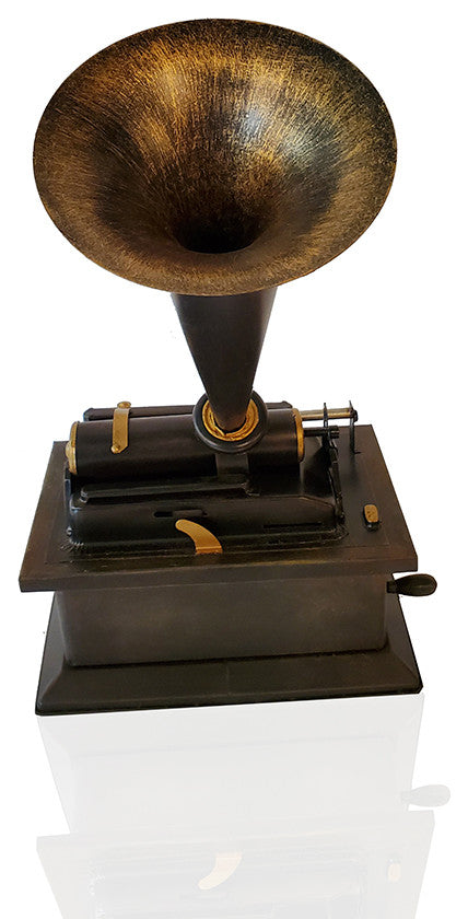 1901 Edison Standard Model A New Style Phonograph Display-Only metal Decor