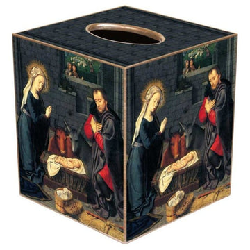 TB96 - Nativity Scene Tissue Box Cover