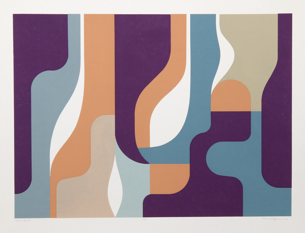 Arnold Hoffman, Jr. "Early Spring" Silkscreen