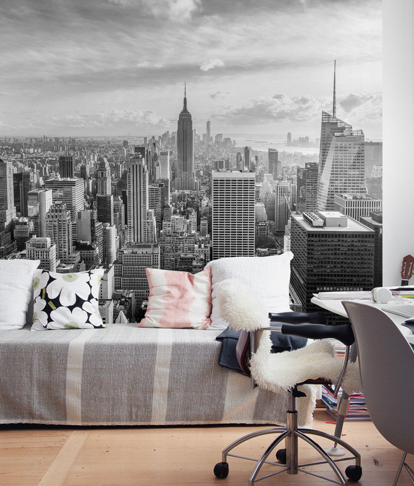 Manhattan Photograph Wall Art, Peel and Stick Vinyl