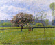 Camille Pissarro Flowering Apple Trees at Eragny Wall Decal Print