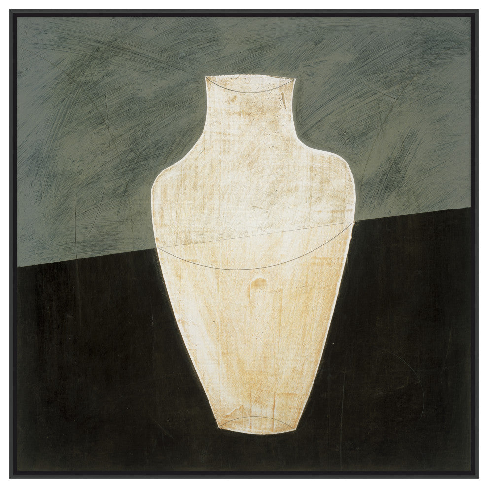 Vase I Fine Art Print, Black, 50"x50"