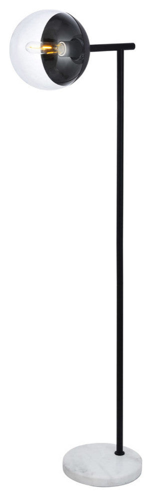 Living District Ld6099Bk Maxime 1-Light Floor Lamp