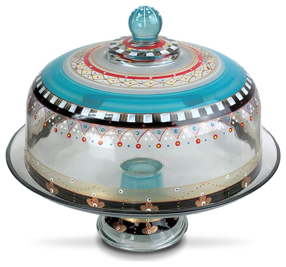 Mosaic Carnival Cake Dome