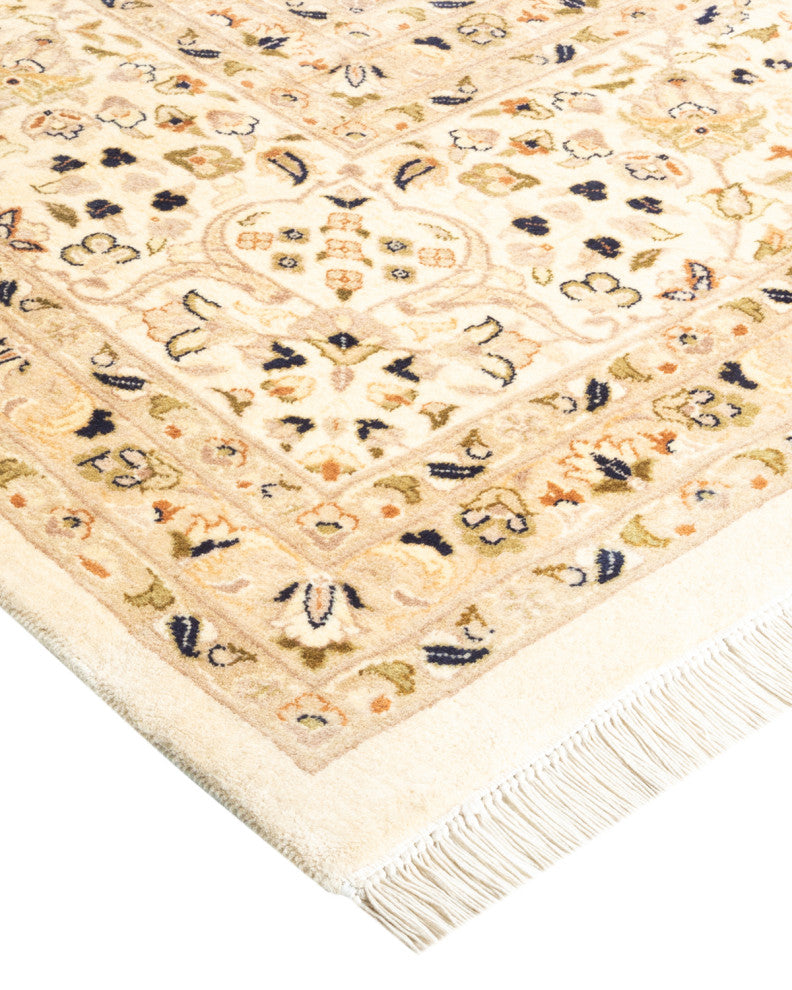 Mogul, One-of-a-Kind Hand-Knotted Area Rug Ivory, 9'3"x12'5"