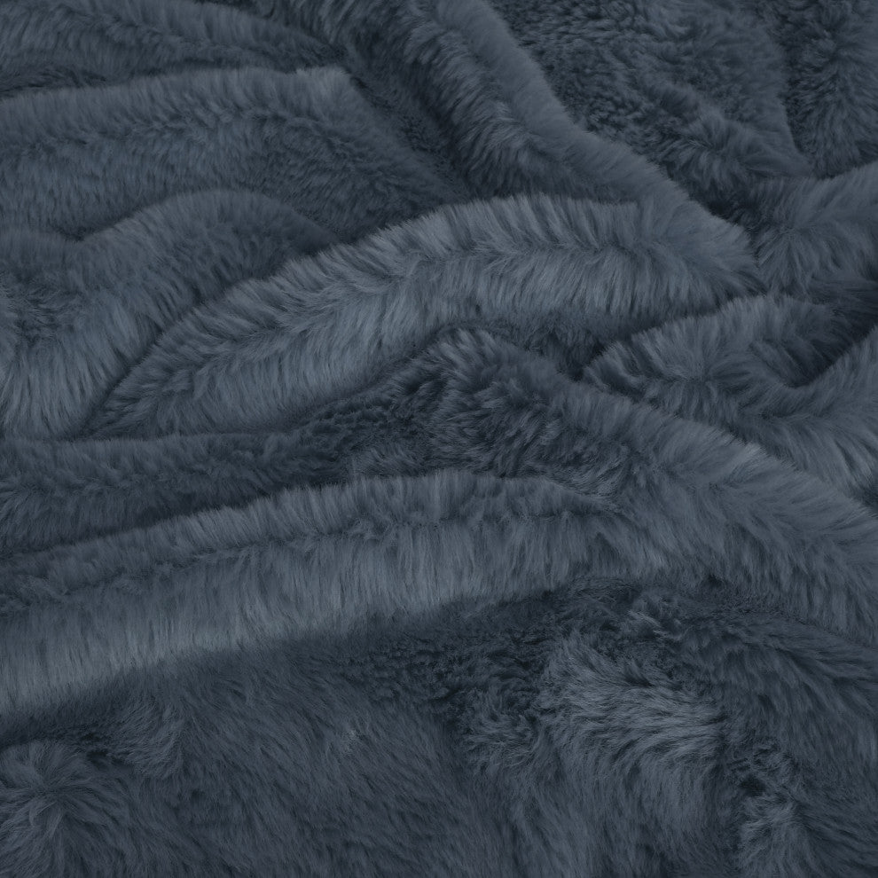 Faux Fur Bedrest Shell, Stargazer, 20"x18" X17"