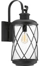 Progress Hollingsworth Large Wall Lantern P560082-031, Black