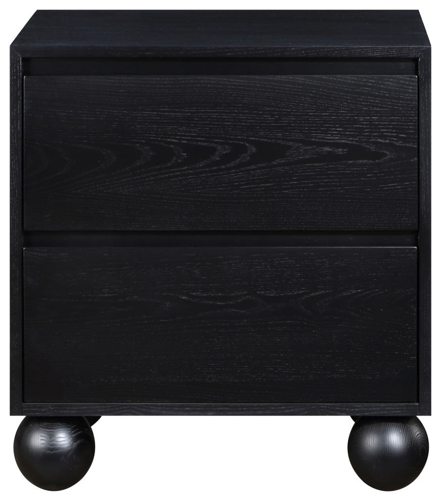 Kent Bedroom Set, Black, Nightstand