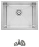 STYLISH Dual Mount 22" Single-Bowl Stainless Steel Utility Laundry Sink C122