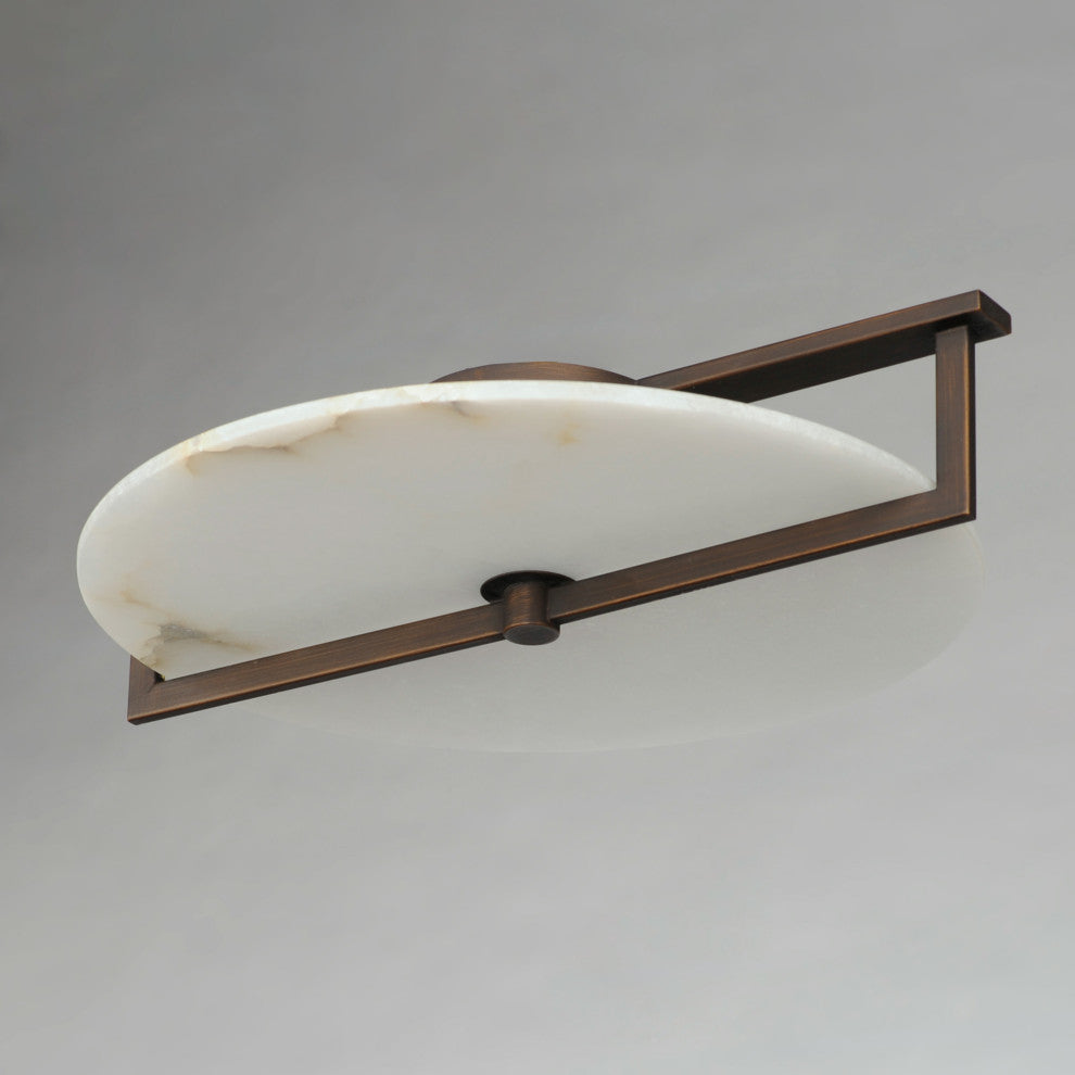 Maxim 18200WA Quarry 4" Tall LED Wall Sconce - Dark Bronze