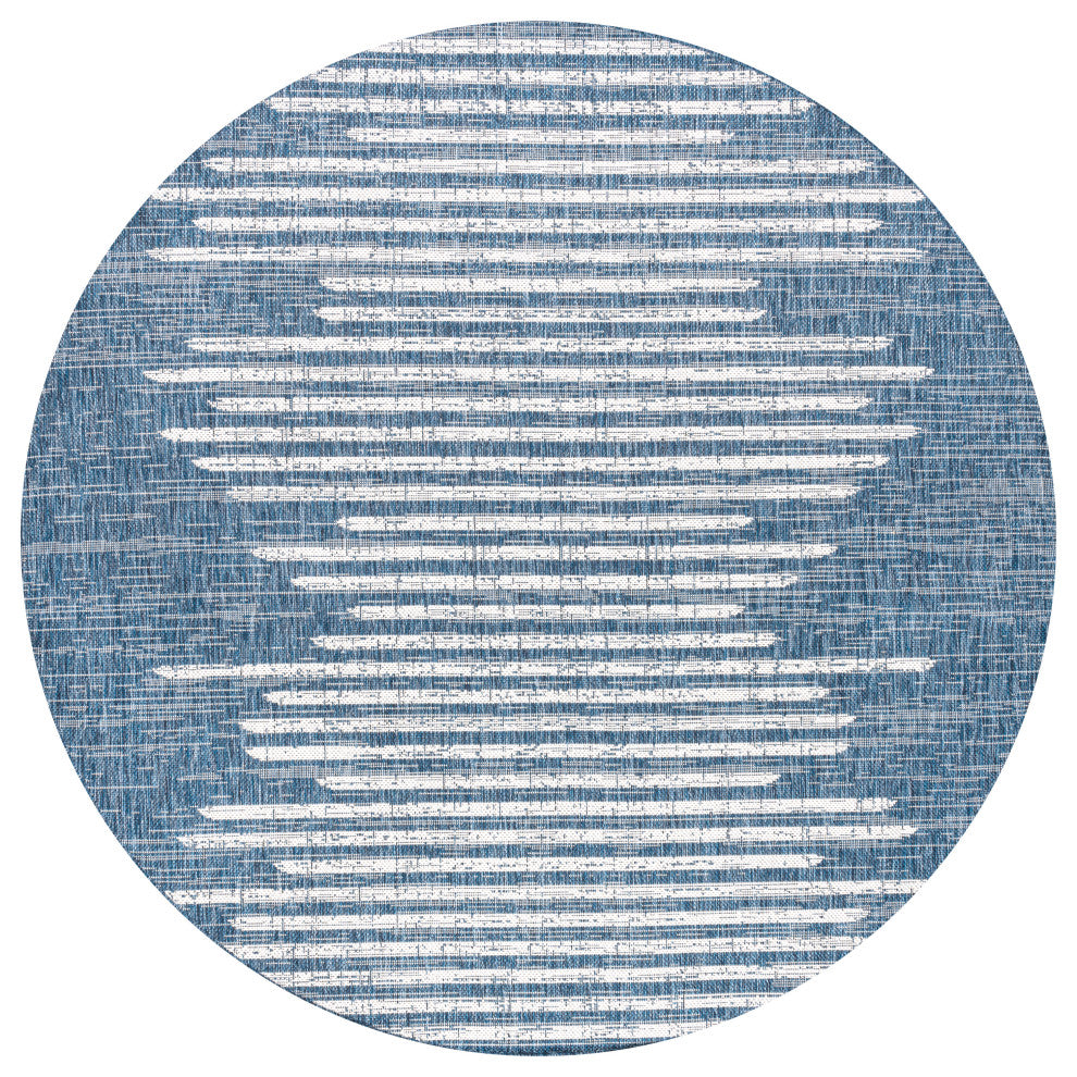 Zolak Berber Stripe Geometric Indoor/Outdoor Area Rug