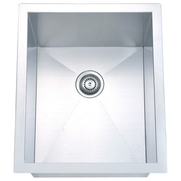 Dawn Undermount Square Single Bowl Bar Sink