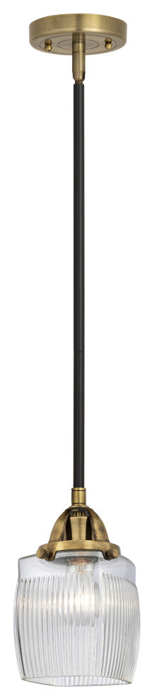 INNOVATIONS 288-1S-BAB-G302-LED 1-Light Mini Pendant Black Antique Brass