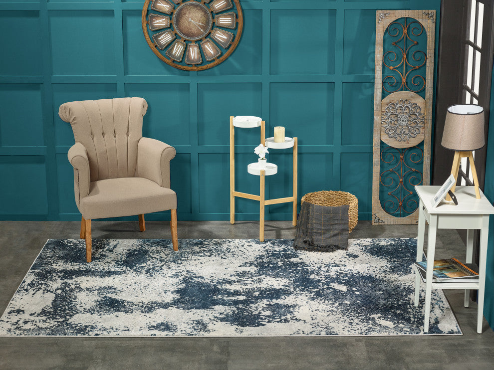 Noori Rug High-Low Isabelle Blue/Grey Rug