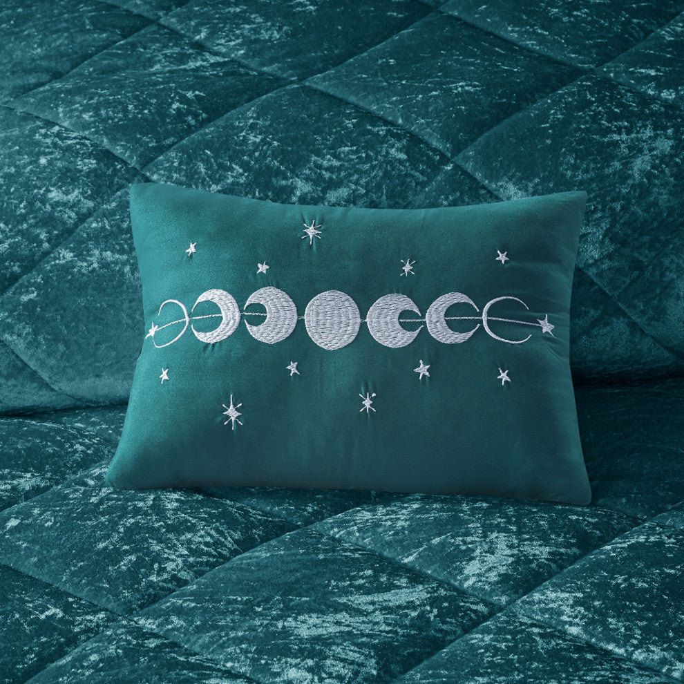 Intelligent Design Felicia Crushed Velvet 4-Piece Comforter Set