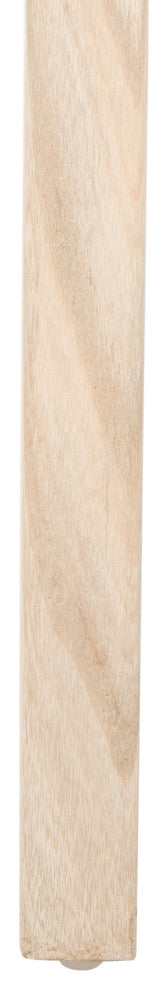 Safavieh Adah Leather Bar Stool, Black / Natural