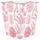 Pink Coral Wastepaper Basket