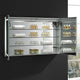 Spazio Bathroom Medicine Cabinet With LED Lighting and Defogger, 48"x30"