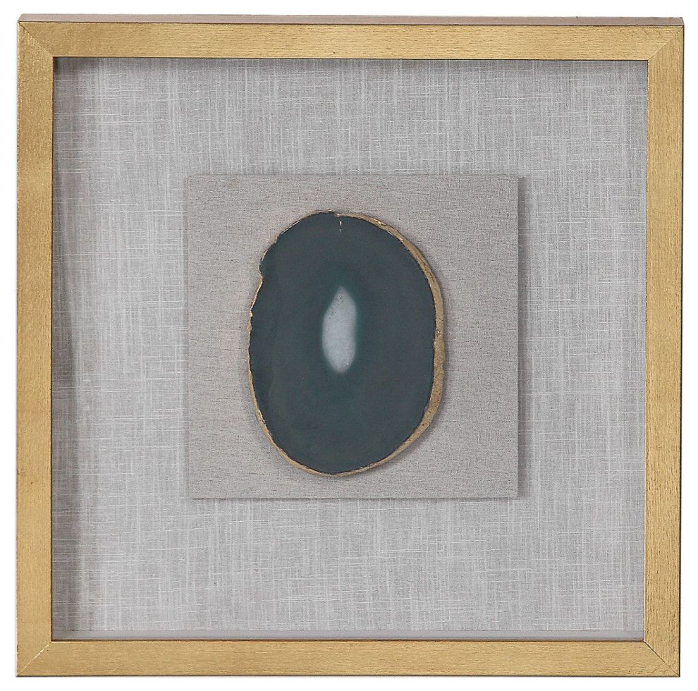 Uttermost Keeva Agate Stone Shadow Box