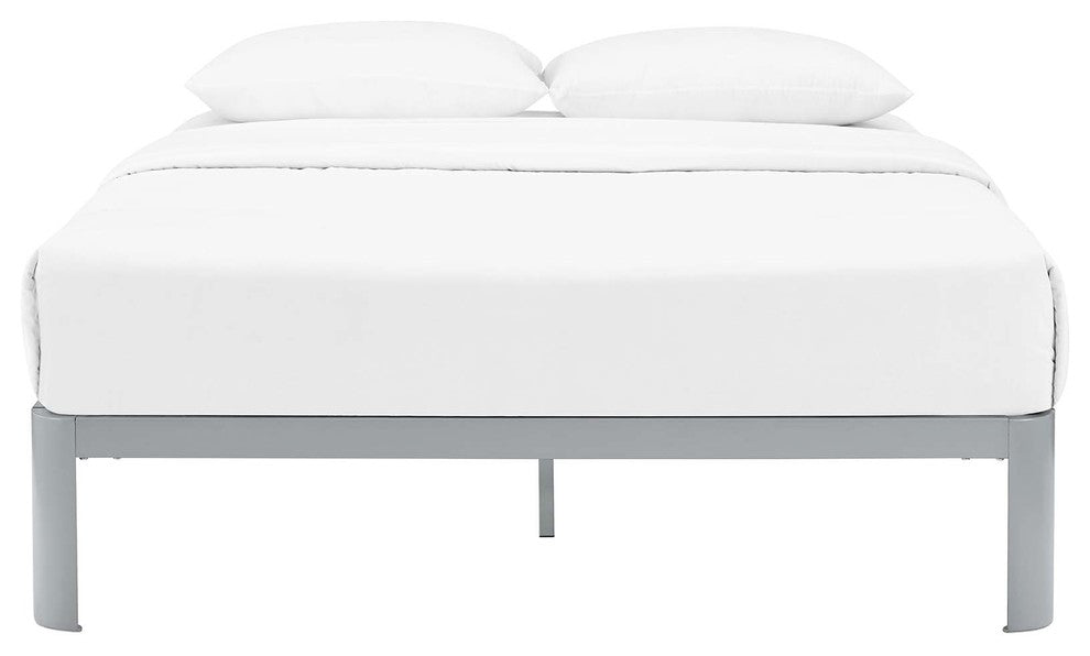 Corinne Full Bed Frame, Gray