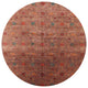 Ahgly Company Indoor Round Mid-Century Modern Area Rugs, 3' Round